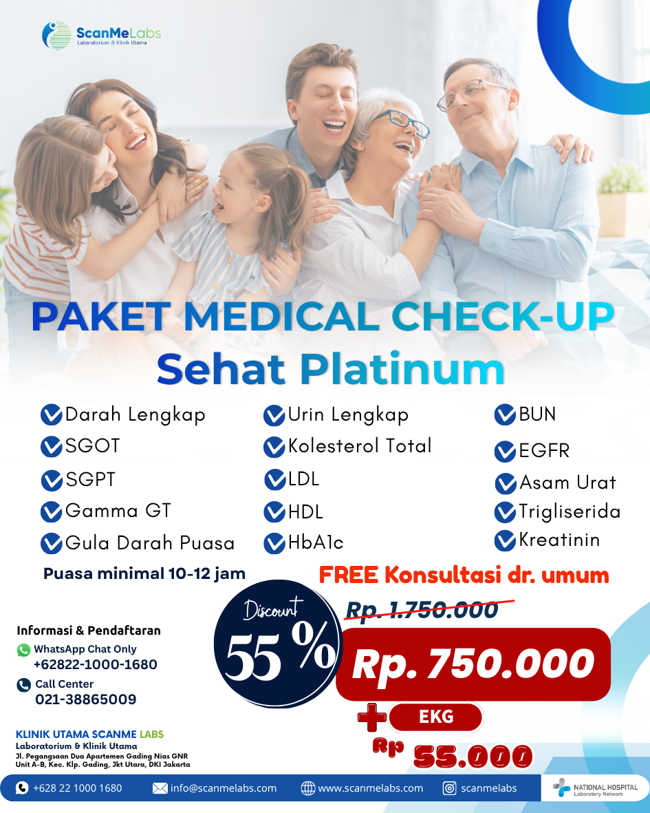Investasi terbaik untuk masa depan adalah kesehatan.